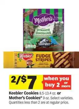 Meijer Keebler Cookies or Mother's Cookies offer