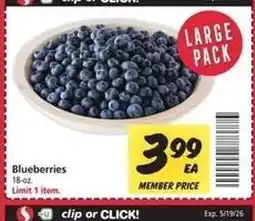 Safeway Blueberries offer