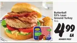 Safeway Butterball 93% Lean Ground Turkey offer