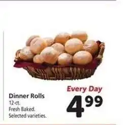 Safeway Dinner Rolls offer