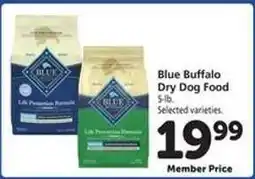 Safeway Blue Buffalo Dry Dog Food offer