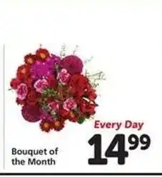 Safeway Bouquet of the Month offer