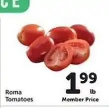 Safeway Roma Tomatoes offer