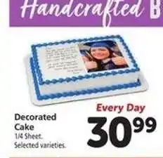 Safeway Decorated Cake offer