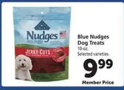 Safeway Blue Nudges Dog Treats offer