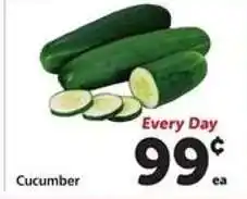 Safeway Cucumber offer