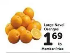 Safeway Large Navel Oranges offer