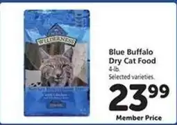 Safeway Blue Buffalo Dry Cat Food offer