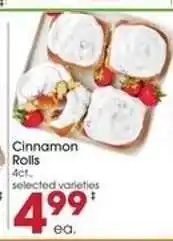 Giant Eagle Cinnamon Rolls offer