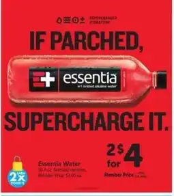 Safeway essentia Water offer