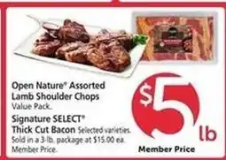Safeway Open Nature Assorted Lamb Shoulder Chops offer