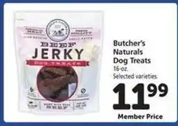 Safeway Butcher's Naturals Dog Treats offer