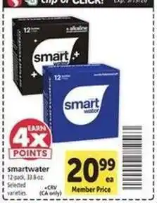 Safeway smartwater offer