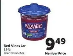Safeway Red Vines Jar offer
