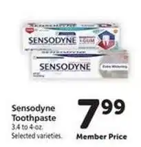 Safeway Sensodyne Toothpaste offer