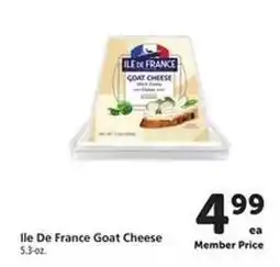 Safeway Ile De France Goat Cheese offer