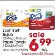Giant Eagle Scott Bath Tissue offer