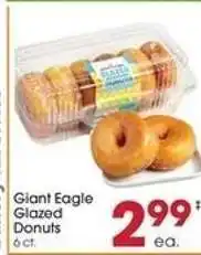 Giant Eagle Giant Eagle Glazed Donuts offer