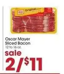 Giant Eagle Oscar Mayer Sliced Bacon offer