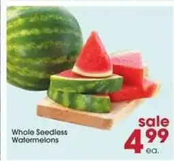 Giant Eagle Whole Seedless Watermelons offer
