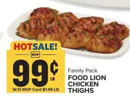 Food Lion Food Lion Chicken Thighs offer