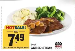 Food Lion Beef Cubed Steak offer