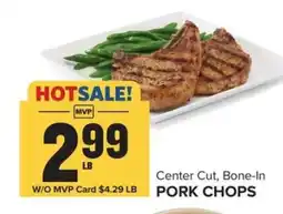 Food Lion Pork Chops offer