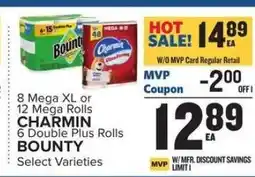 Food Lion Charmin & Bounty offer
