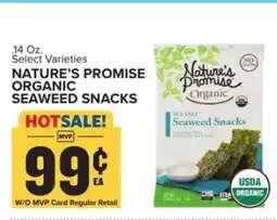 Food Lion Nature’s Promise Organic Seaweed Snacks offer