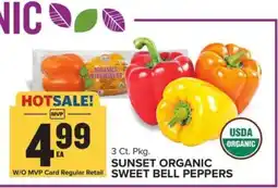 Food Lion Sunset Organic Sweet Bell Peppers offer