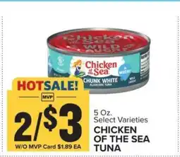 Food Lion Chicken of the Sea Tuna offer