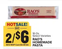 Food Lion Rao's Homemade Pasta offer