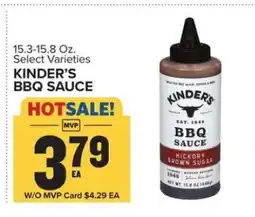 Food Lion Kinder's BBQ Sauce offer