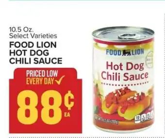 Food Lion FOOD LION HOT DOG CHILI SAUCE offer