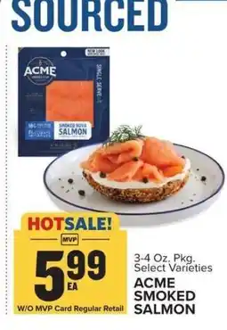 Food Lion ACME Smoked Salmon offer