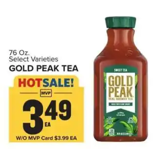 Food Lion Gold Peak Tea offer