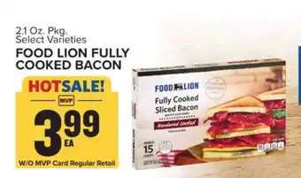 Food Lion Food Lion Fully Cooked Bacon offer