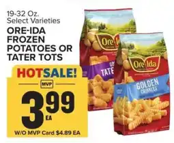 Food Lion Ore-Ida Frozen Potatoes or Tater Tots offer