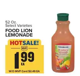 Food Lion FOOD LION LEMONADE offer