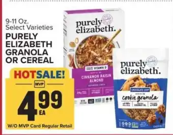 Food Lion PURELY ELIZABETH GRANOLA OR CEREAL offer