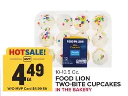Food Lion FOOD LION TWO-BITE CUPCAKES offer