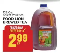 Food Lion FOOD LION BREWED TEA offer