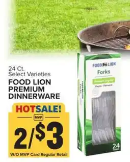 Food Lion Food Lion Premium Dinnerware offer