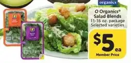 Albertsons O Organics Salad Blends offer