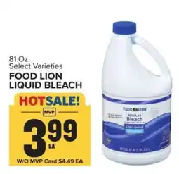 Food Lion FOOD LION LIQUID BLEACH offer