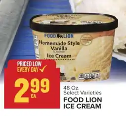 Food Lion Food Lion Ice Cream offer