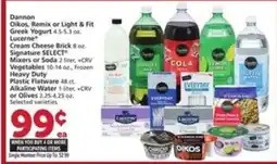 Albertsons Dannon Oikos, Remix or Light & Fit Greek Yogurt offer