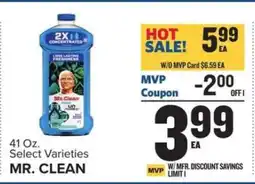 Food Lion Mr. Clean offer