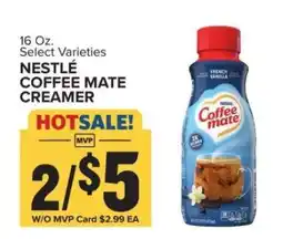 Food Lion Nestle Coffee-Mate Creamer offer