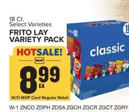 Food Lion Frito Lay Variety Pack offer
